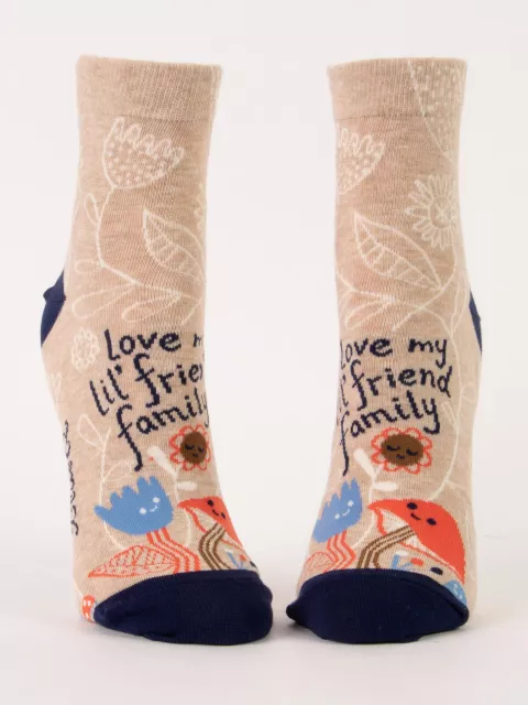 Love My Lil' Friend Family W-Ankle Socks