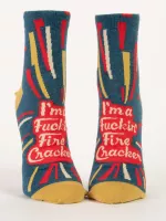 I'm A Fuckin' Firecracker W-Ankle Socks