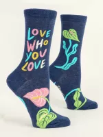 Love Who You Love W-Crew Socks