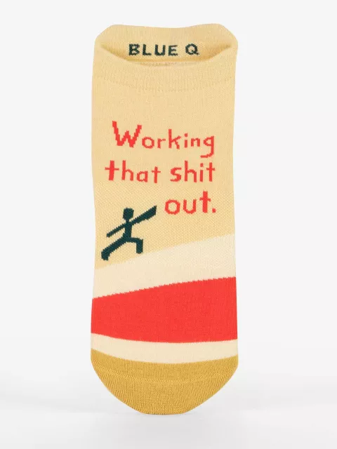 Working That Shit Out Sneaker Socks