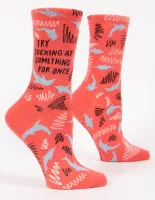 Try Sucking At Something For Once W-Crew Socks
