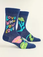 Love Who You Love M-Crew Socks