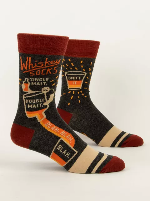 Whiskey M-Crew Socks