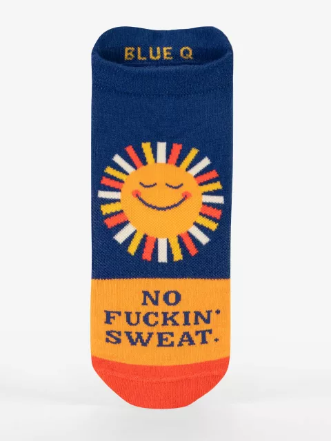 No Fuckin' Sweat Sneaker Socks