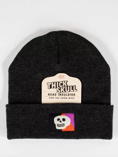 Thick Skull Head Insulator Beanie (For You Know Who)