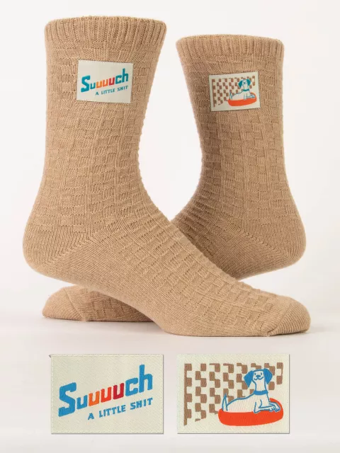 Suuuch A Little Shit Tag Socks