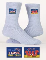Fuck You, I Love Musicals Tag Socks
