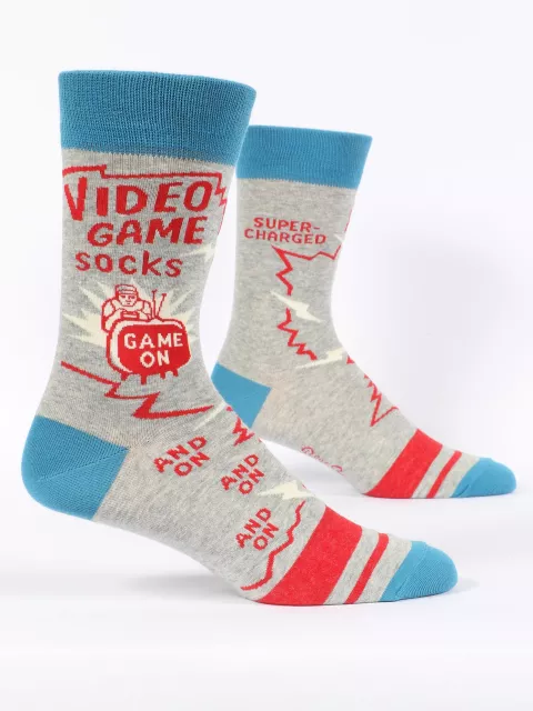 Video Game M-Crew Socks