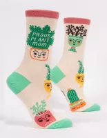 Proud Plant Mom W-Crew Socks