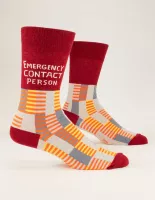 Emergency Contact Person Men's Socks