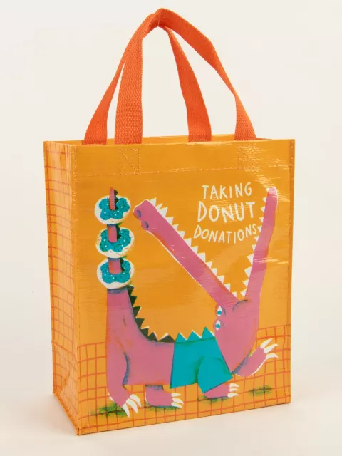 Taking Donut Donations Handy Tote