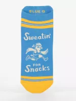 Sweatin' For Snacks Sneaker Socks